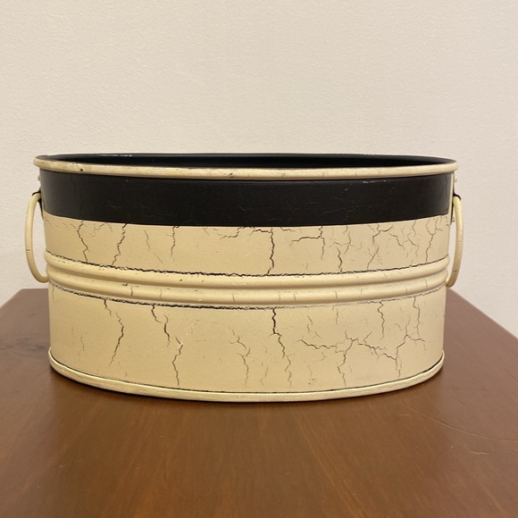 Rustic Country Snowman Tin Decor - Picture 3 of 7